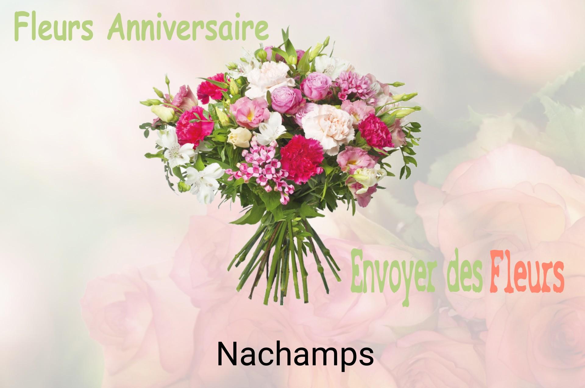 Bouquet de fleurs d’anniversaire livré à Nachamps